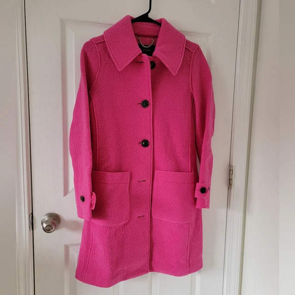 J Crew Lady Coat in Italian Boiled Wool NWT - Picture 6 of 9